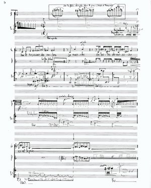 partition de l'extrait "J'ai brl au soleil"